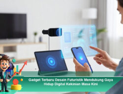 Gadget Terbaru Desain Futuristik Mendukung Gaya Hidup Digital Kekinian Masa Kini