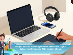 Gadget Terbaru Multifungsi untuk Kebutuhan Digital Sehari Hari Pengguna Aktif Modern Efisien