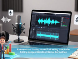 Rekomendasi Laptop untuk Podcasting dan Audio Editing dengan Mikrofon Internal Berkualitas